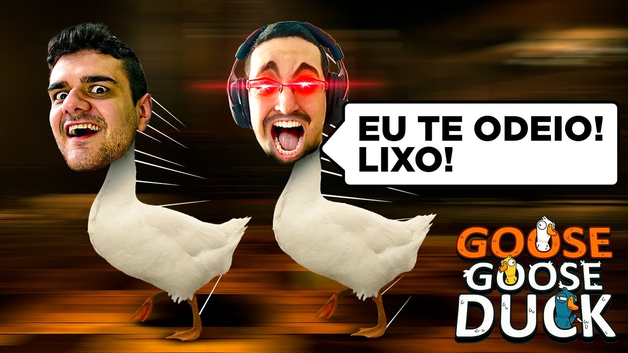 GUINAS NUNCA MAIS JOGA GOOSE GOOSE DUCK COMIGO DEPOIS DESSA - c/@CoreDasAntigas, @GabsYT.OFICIAL e +