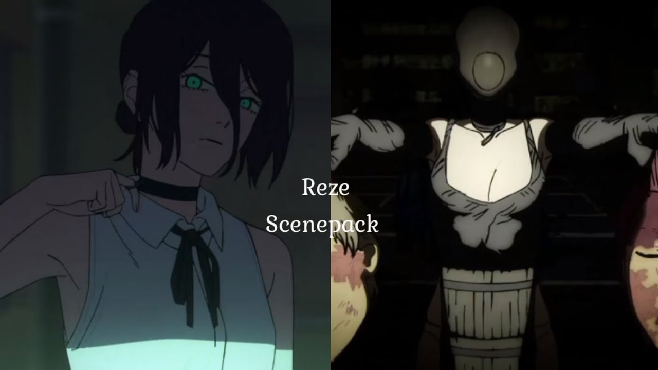 Reze Scenepack | Chainsaw Man - The Movie : Reze Arc Clips for Edits 