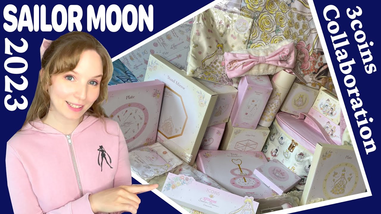 Sailor Moon & 3-coins collaboration 2023 // Распаковка товаров из японского Fix Price по Sailor Moon
