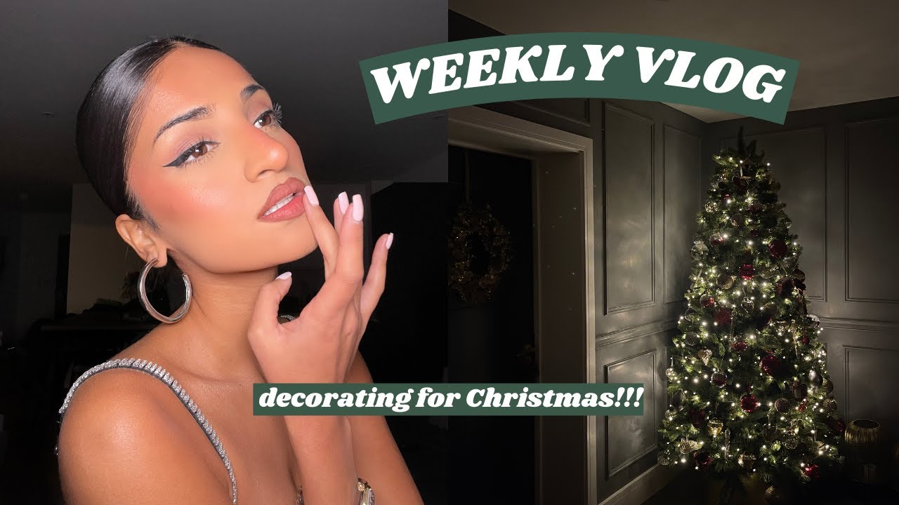 weekly vlog - decorating for xmas & family day out  | Kim Mann