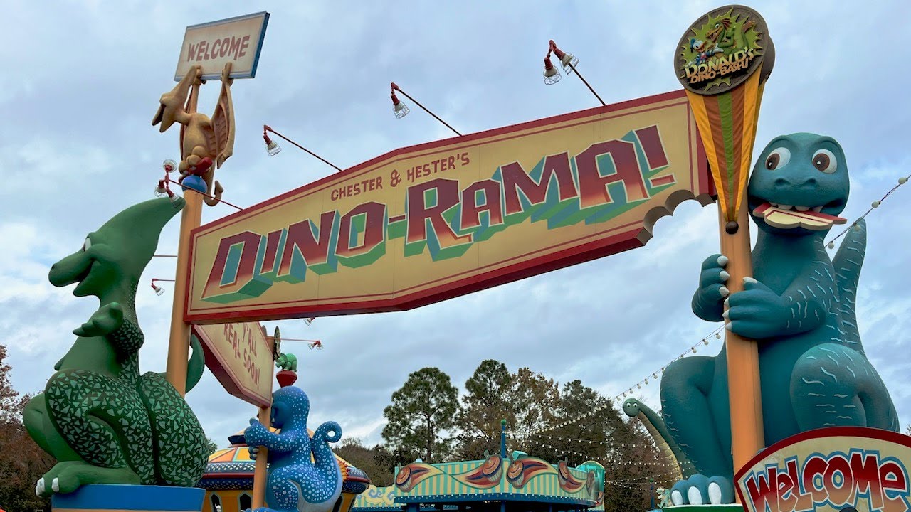 Disney's Animal Kingdom: Dinoland U.S.A. Walkthrough - Jan 3, 2025