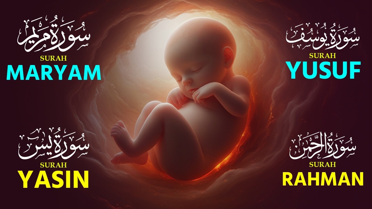 The Power of Suarh Maryam, Yusuf, Yasin, Rahman, Waqiah During Pregnancy | Muhammad Hijazi