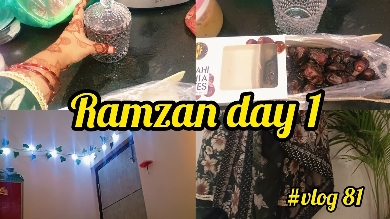 PHELA ROZA ALLHUMDULILAH ACCHE SE GUZARA| DECORATION RAMZAN K LIA 🎉🏠⭐