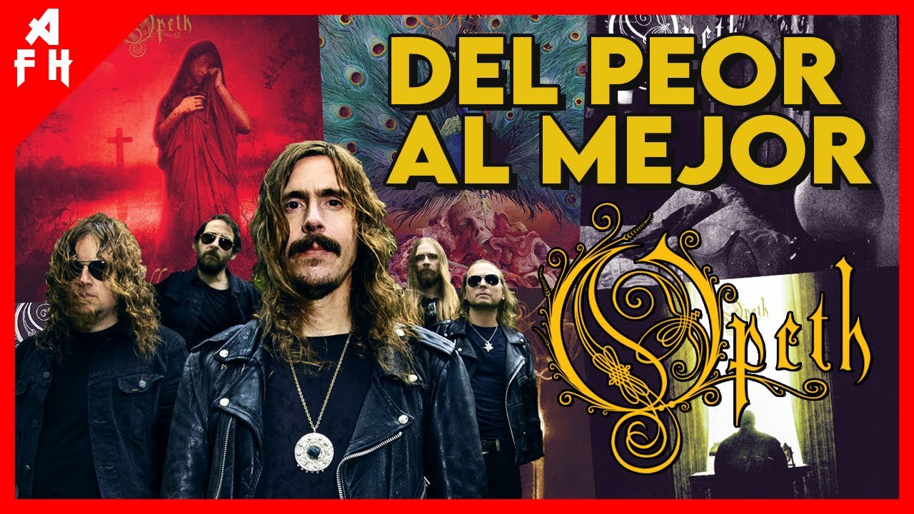 OPETH - DEL PEOR AL MEJOR &Aacute;LBUM