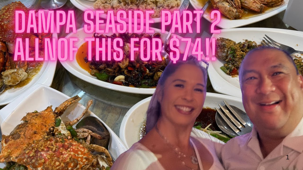 Dampa seaside market in pasay manila  bought it all and this restaurant cooked it to perfection