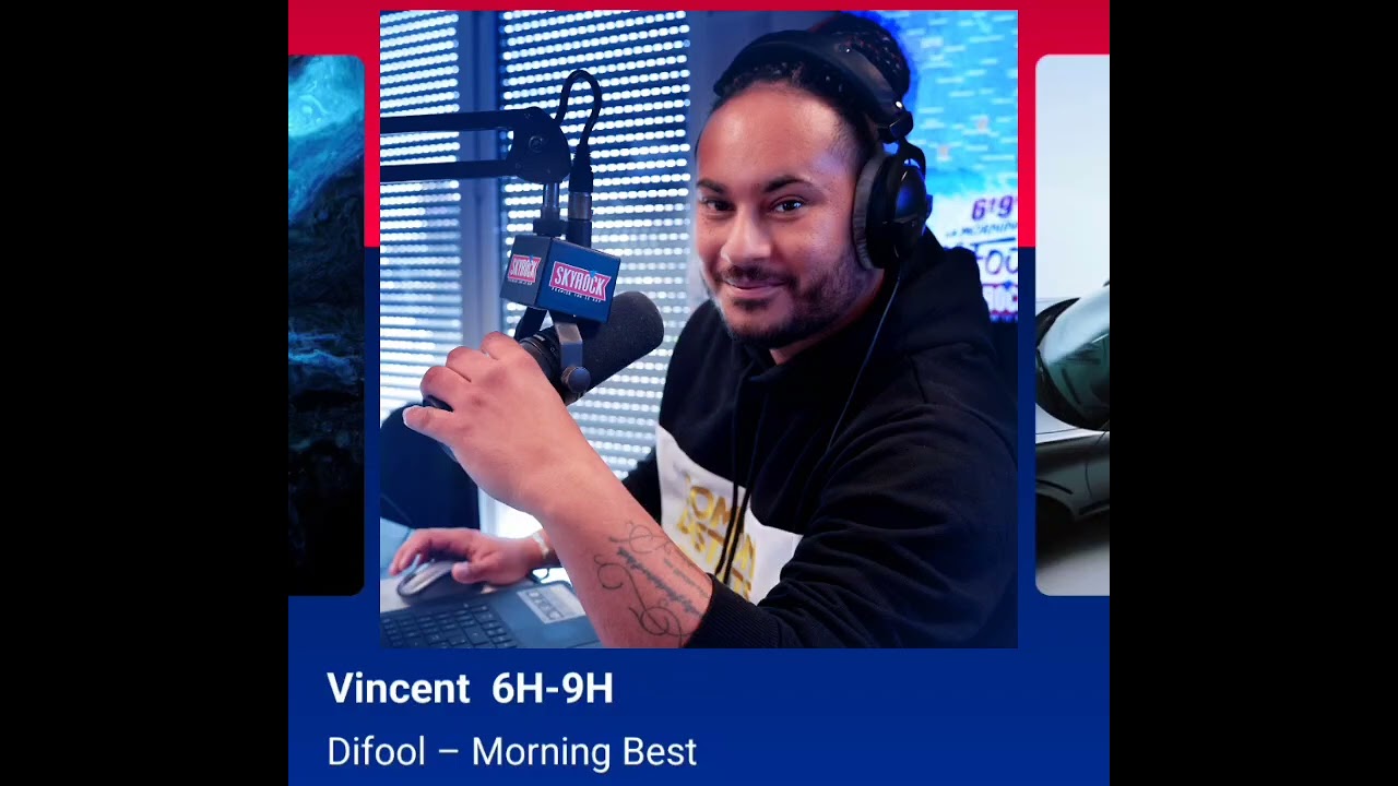 Les Infos de Rémy Avec Vincent Entre 6H-9H Sur Skyrock 