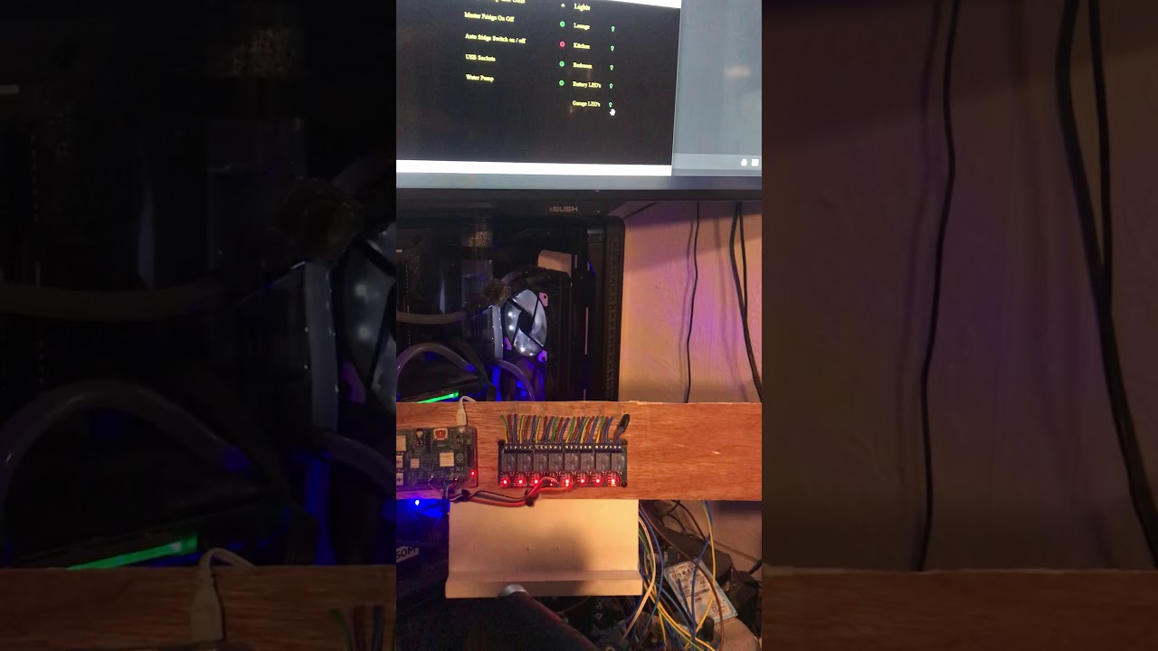 Testing the raspberry pi and relay board
