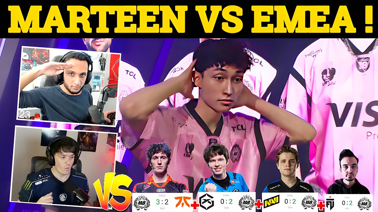 Best 15 Rounds from M8 MARTEEN vs EMEA in VCT Kickoff