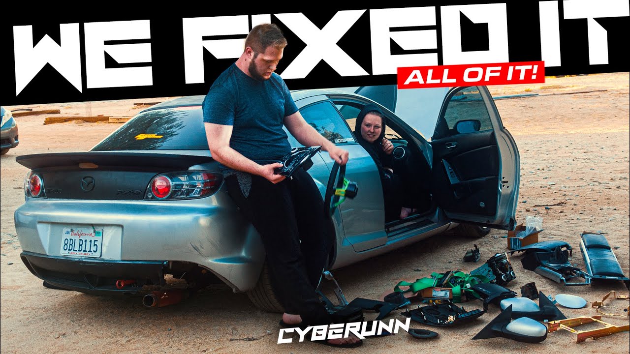 Mazda RX8 Drift Car, except we made it reliable | Radio + Display FIXED!