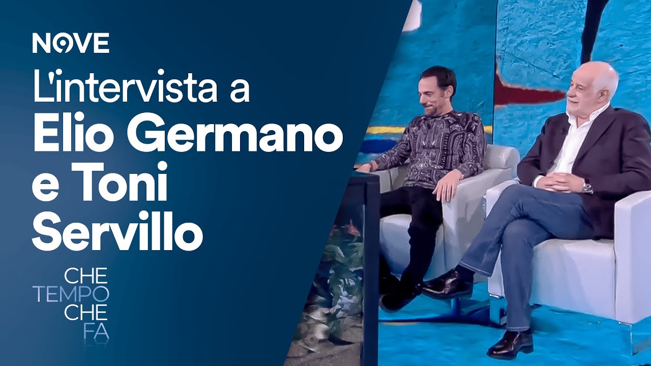 L'intervista a Elio Germano e Toni Servillo | Che tempo che fa