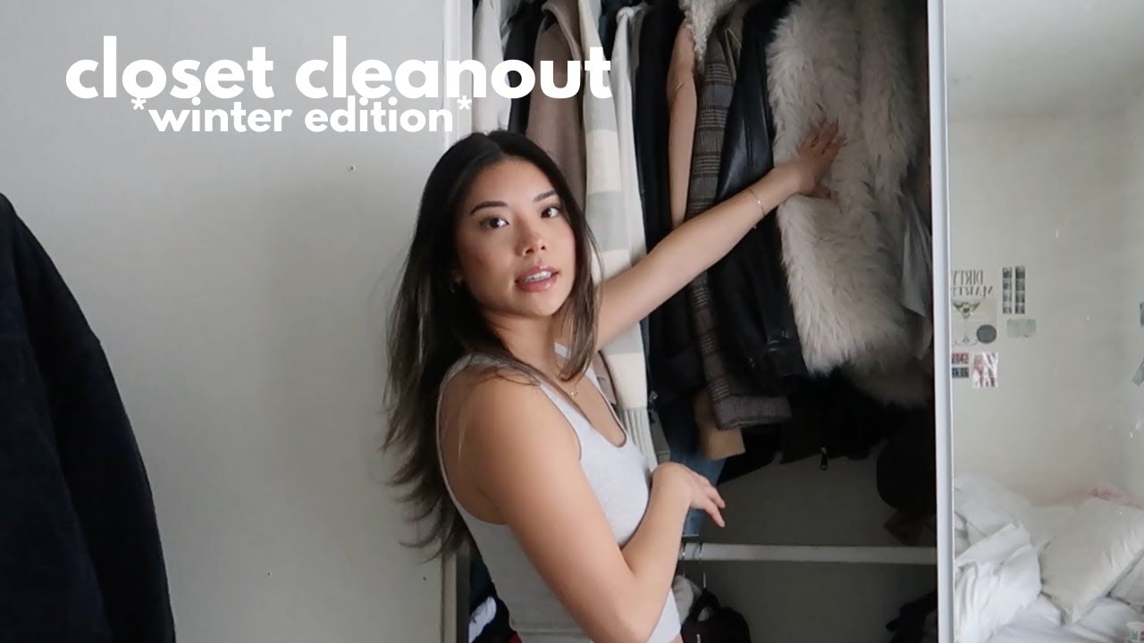 winter closet cleanout!