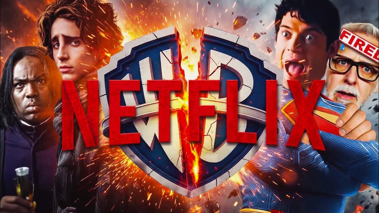 NETFLIX rachète la WARNER - Le DCU en DANGER ?!!!