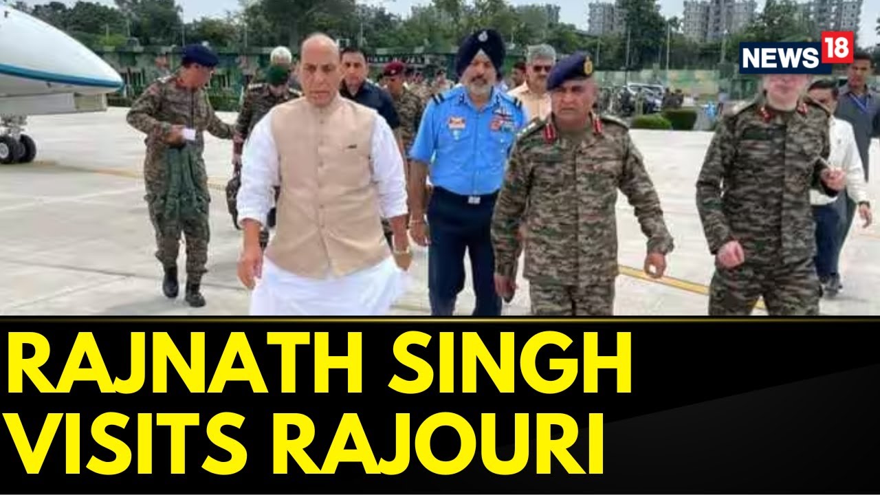 Jammu And Kashmir | Rajnath Singh Visits Rajouri; Two Militants Were Killed | English News
