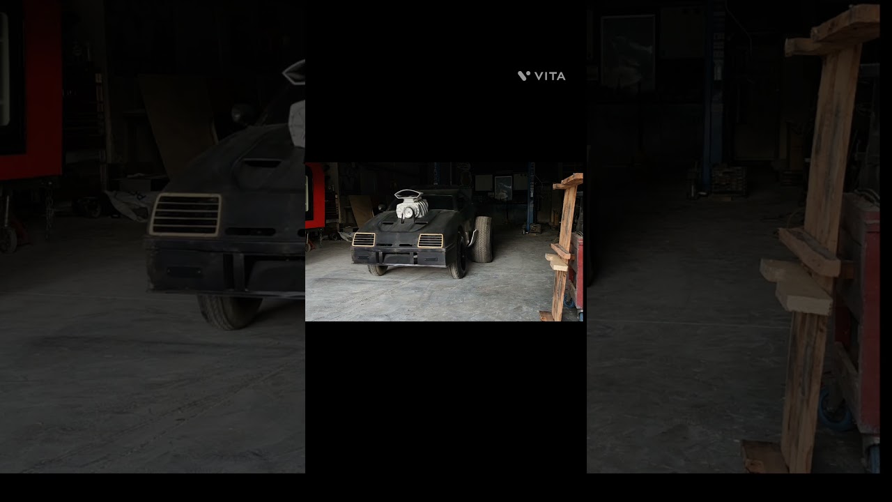 mad max remake (drive out scene) #zingers #madmax #furiosa #theroadwarrior #blowerwhine #dogpatchfab