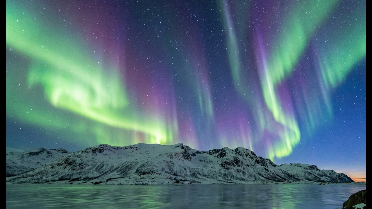 8 Hours Deep Sleep: Northern Lights Ambient for Insomnia Relief, Relaxing Music