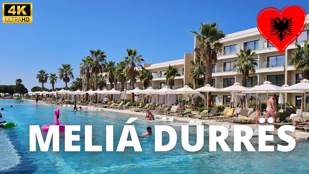 Hotel Meliá Durrës 5 Star in Gjiri i Lalzit, Albania [4K] 2025 Full Tour Beach and Luxury Hotel