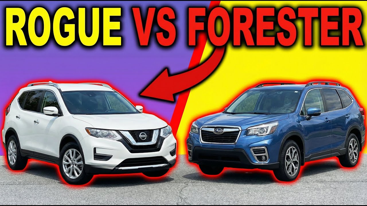 🚗Nissan Rogue vs Subaru Forester: Ultimate Showdown!🏁