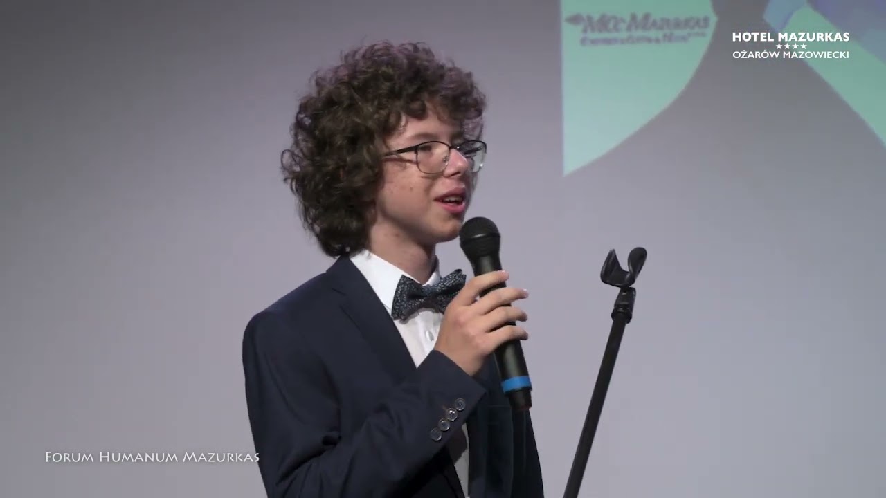 47 Forum Humanum Mazurkas-Scena Talentów-Andrzej Bartkowski przedstawia Macieja Domagałę-pianistę