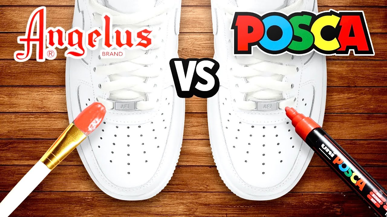 Краска Angelus против маркеров Posca | Какой из них лучше для индивидуализации обуви?