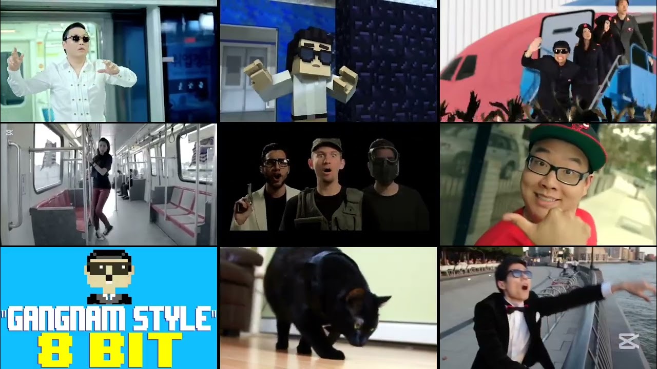 9 Gangnam Style Videos In One! (Part 11)