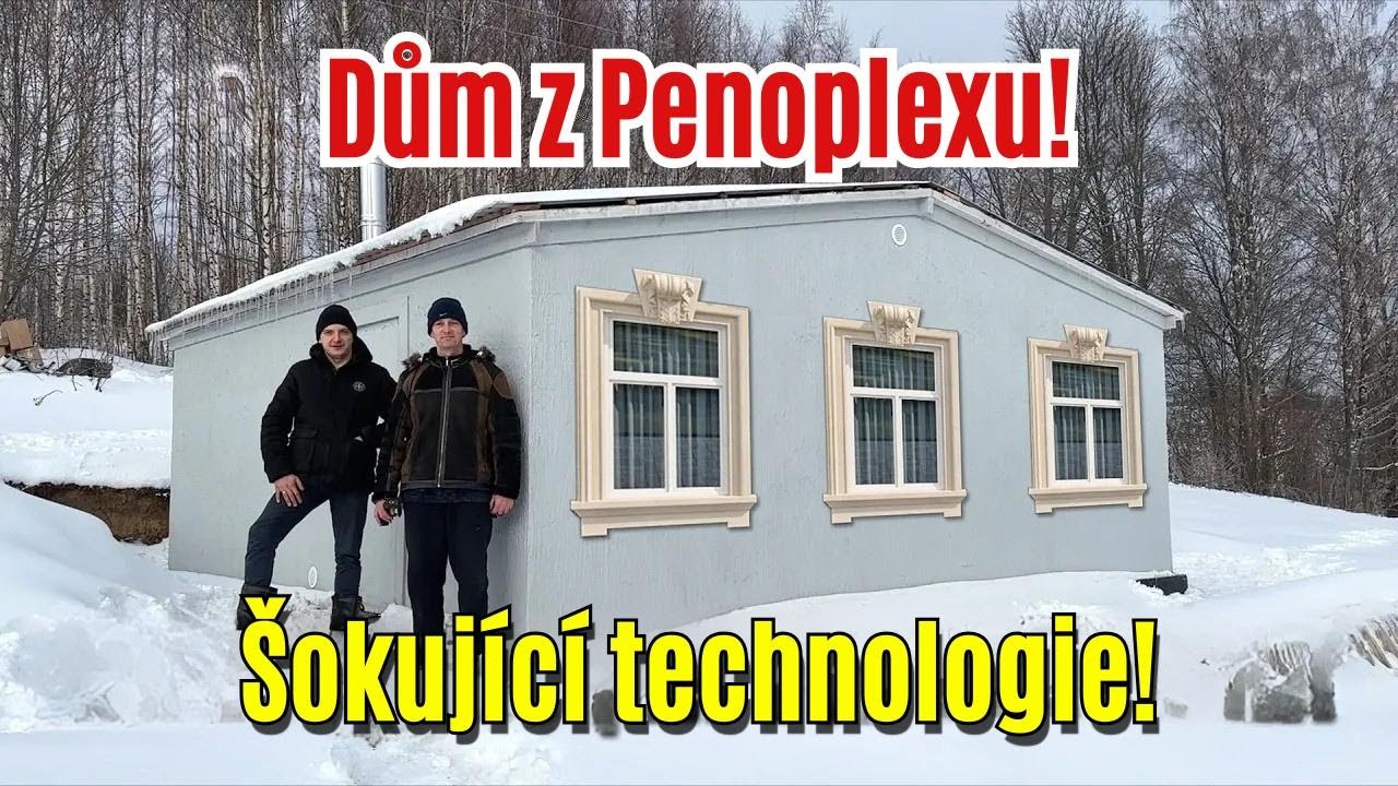 Dům 6×6 z polystyrenu bez rámu: zvládnete sami snadno a rychle!