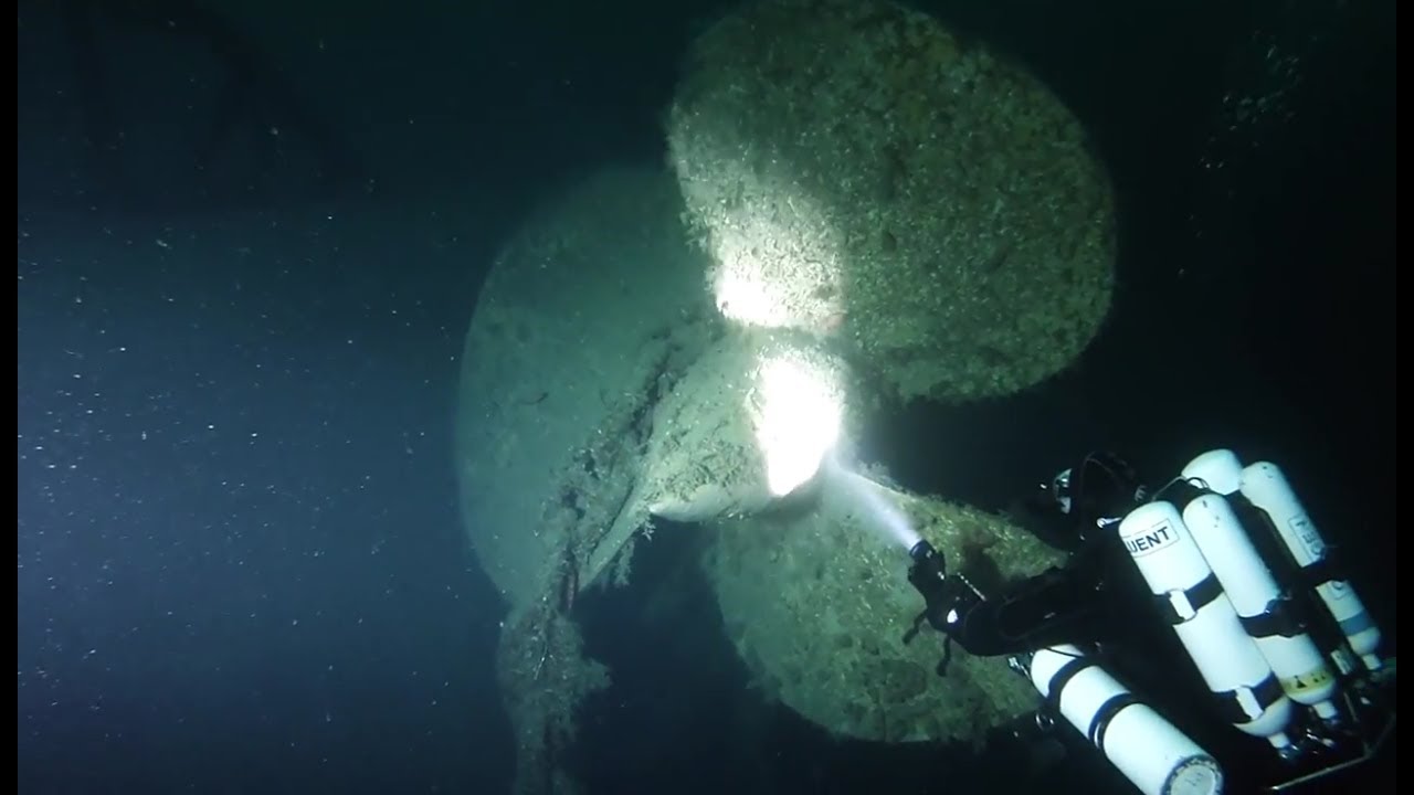 Wreck diving in Norway: Erich Giese (Narvik)