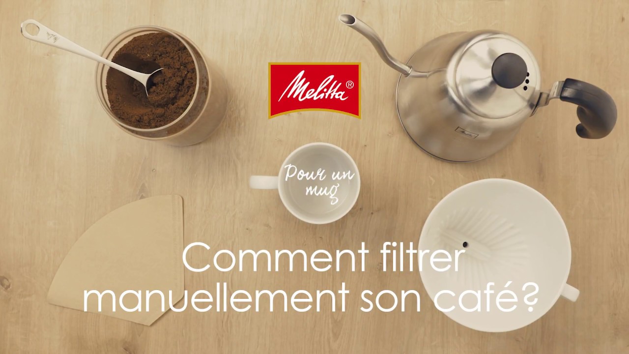 Le café Pour Over selon Melitta : Comment filtrer manuellement son café