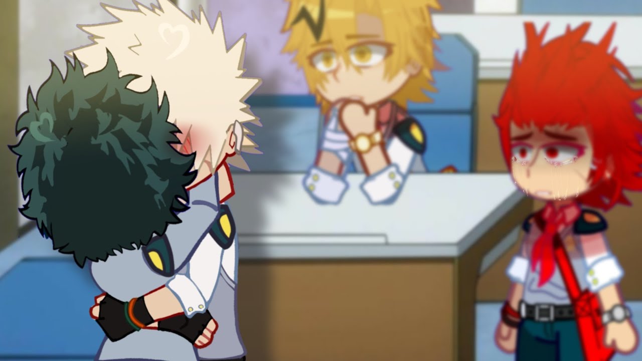 Bakugou hates physical touch? meme || Bnha-Mha|| Gacha Trend || BkDk dating AU