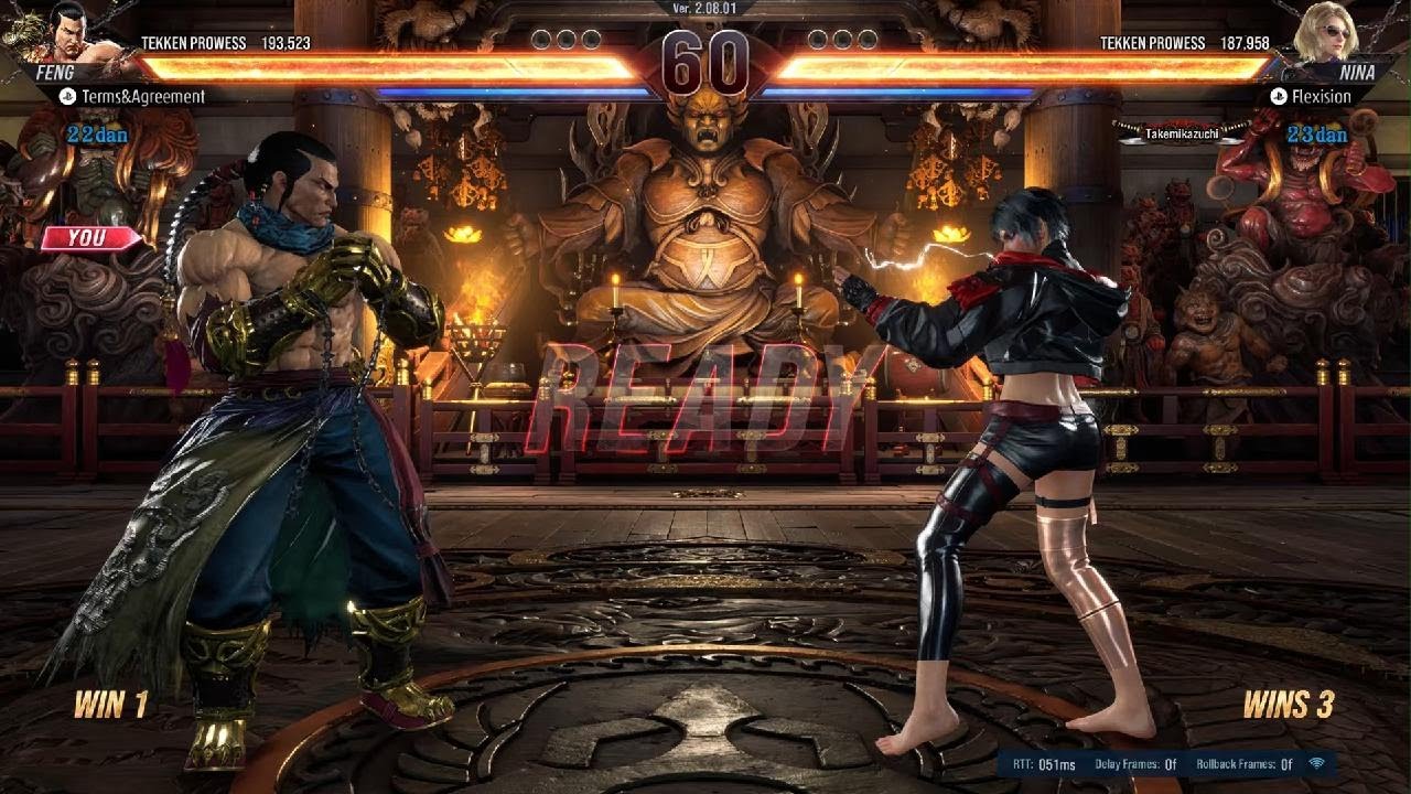 TEKKEN8 Rank Match Feng Vs Nina