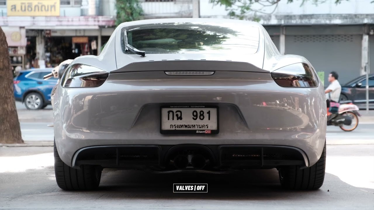 Porsche Cayman 981 Circuit Sound / MufflerDesign Exhaust
