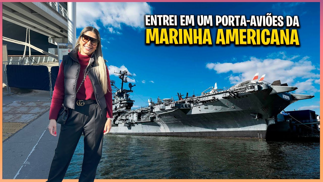 INTREPID - VISITA SUPER INTERESSANTE AO PORTA AVIÕES EM NOVA YORK