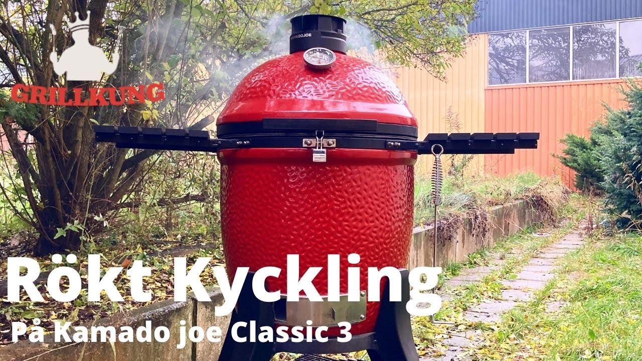R&ouml;kt Kyckling p&aring; Kolgrill