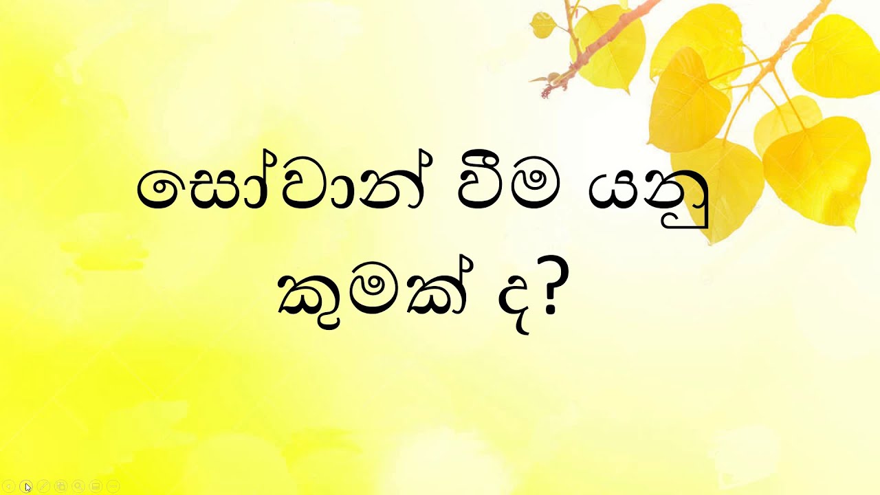 සෝතාපන්න වීම යනු කුමක් ද? | What is a Stream-enterer?
