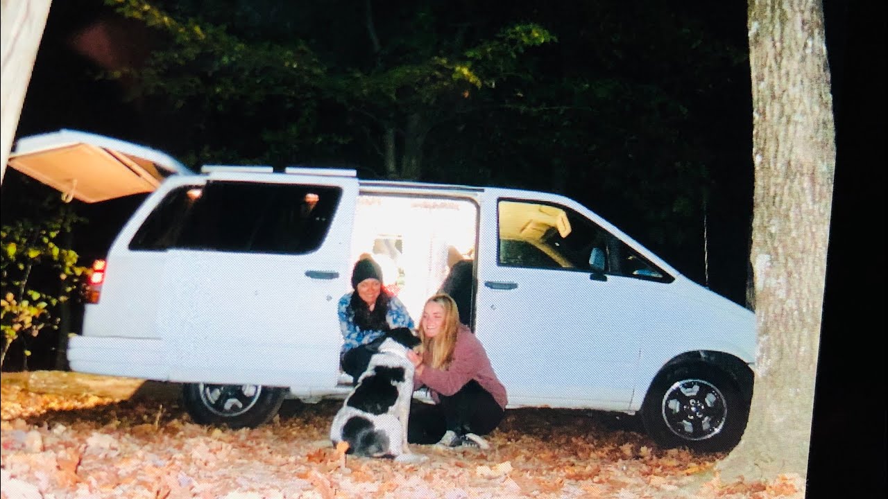 VAN LIFE- OVERNIGHT CAMPING ENJOYING THE FALL WEATHER
