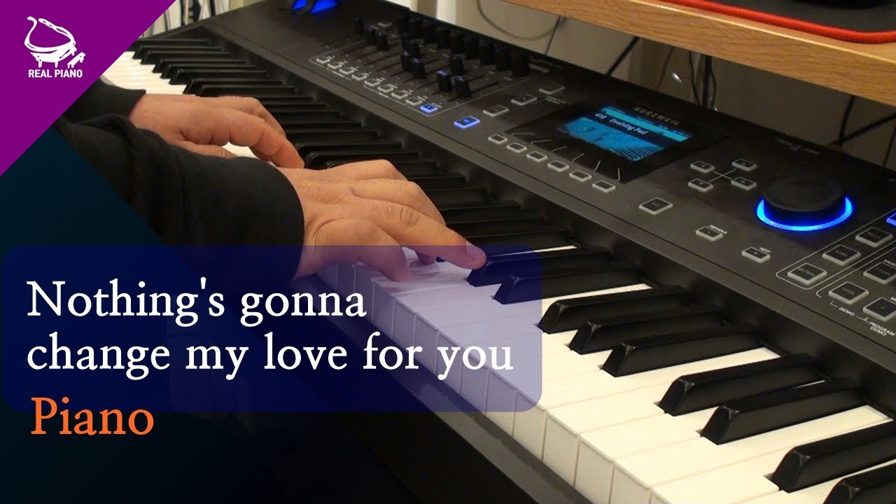 Glenn Medeiros - Nothing's gonna change my love for you Piano Cover
