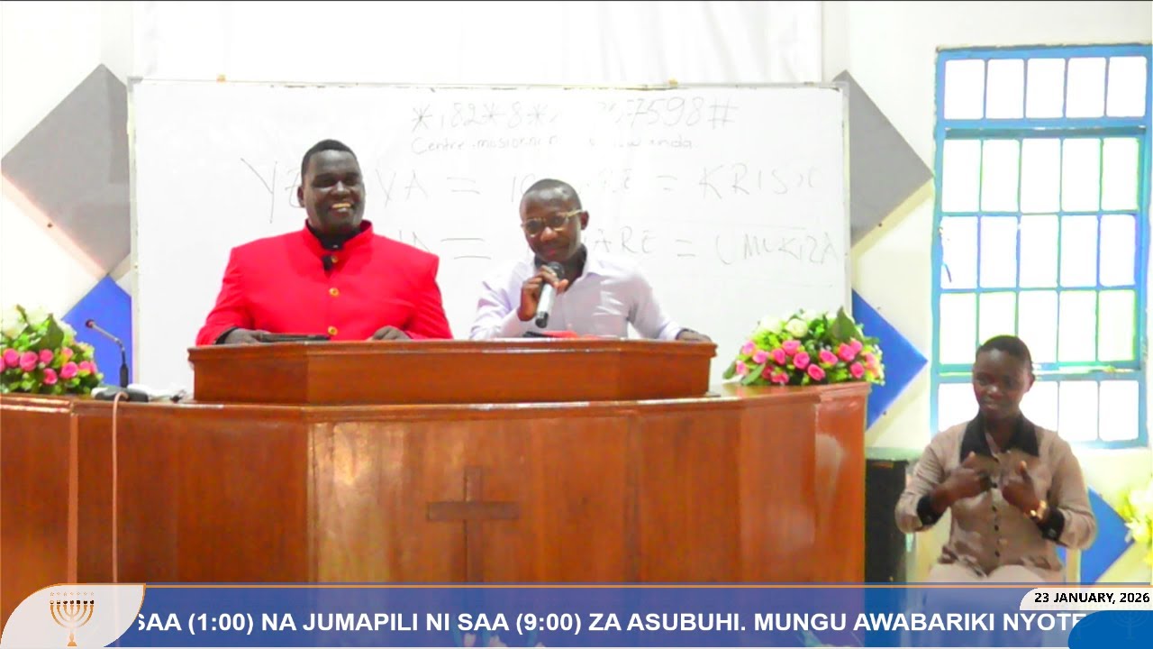 Gisenyi Christian Assembly -  23 January,  2026 - Brother ASIIMWE Isaac from Uganda