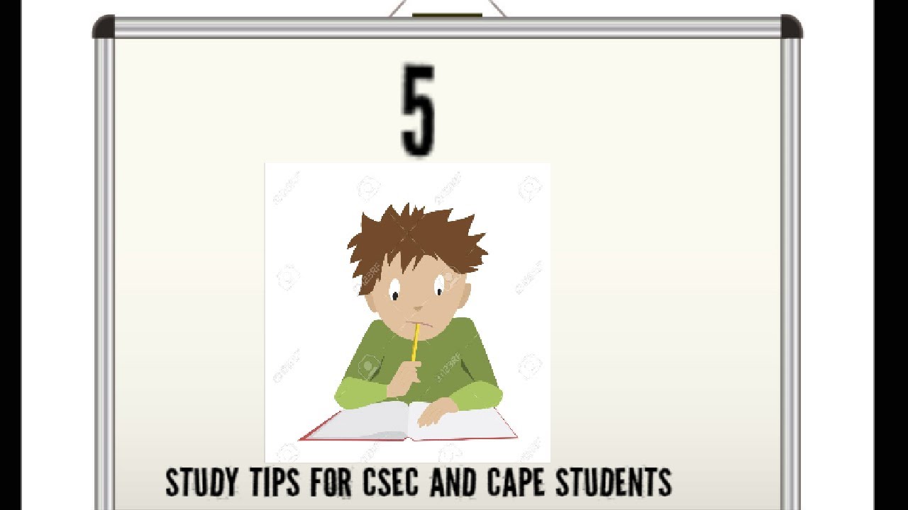 5 STUDY TIPS FOR ALL CSEC AND CAPE STUDENTS| MUST KNOW
