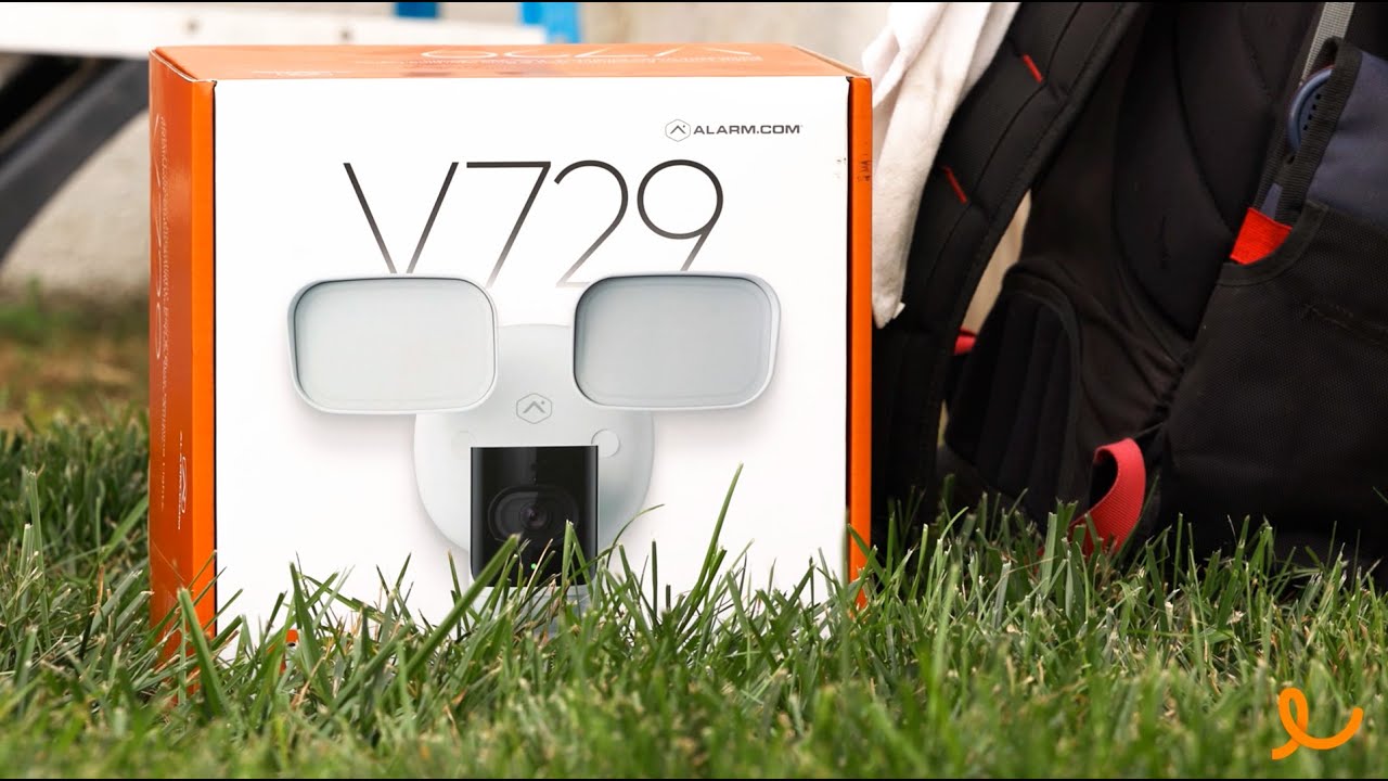 Upgrade Your Home Security with the Alarm.com V729 Floodlight | Easy Installation & Smart Features