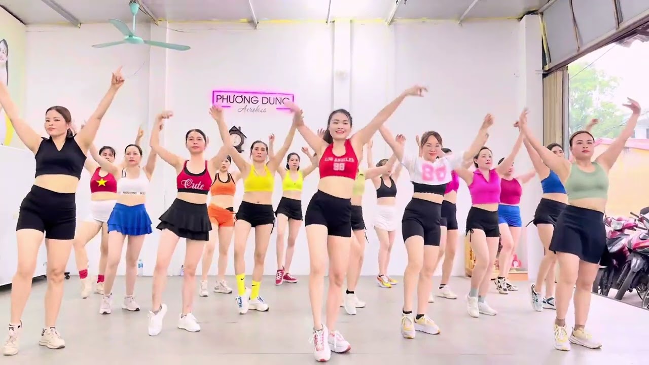 Eo sau Giảm mỡ Tay Vai | Music Mắt Nai Cha Cha Cha | 169 | Phương Dung Aerobics