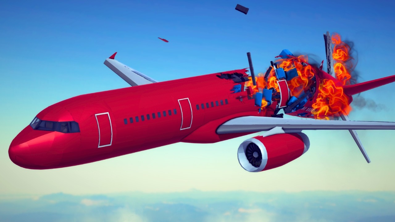 Airplane Survival Scenarios Chances and Emergency Landings #6 | Besiege