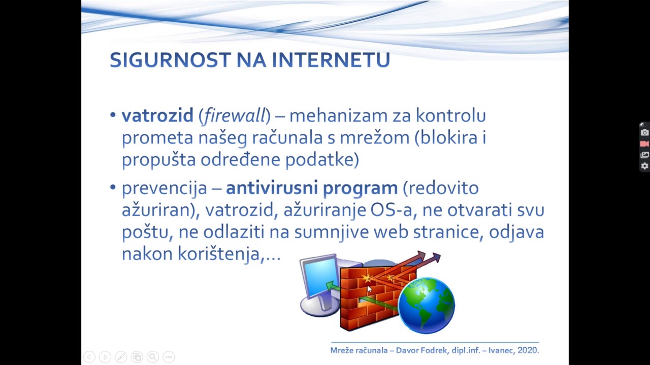 Mreže računala - sigurnost na internetu