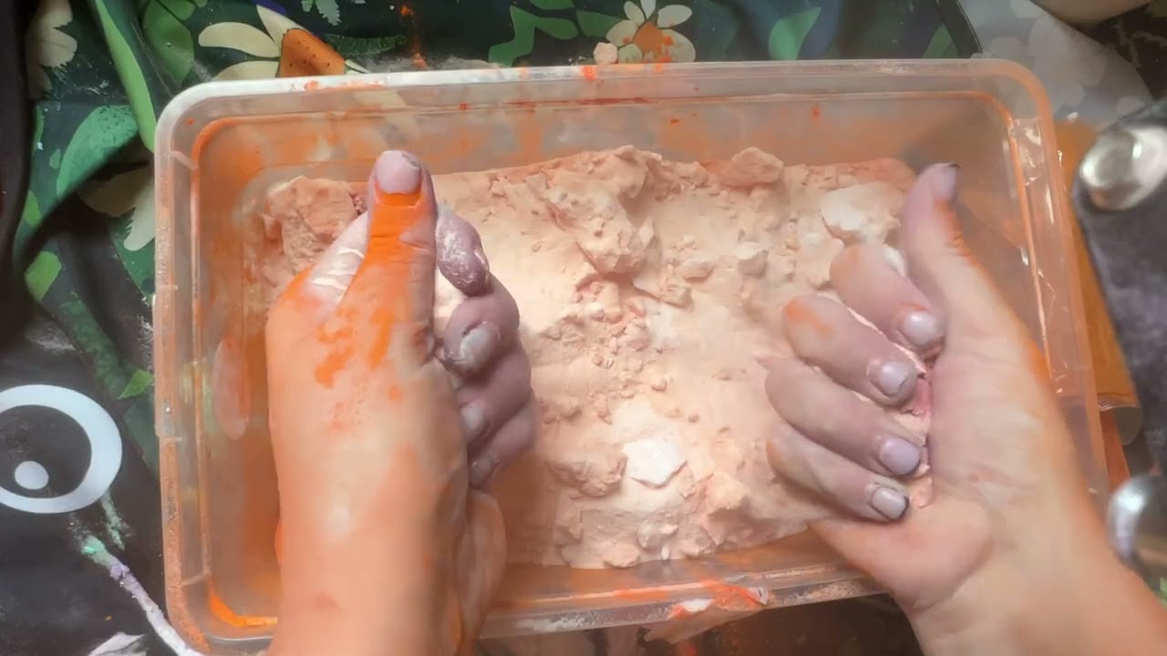 ASMR BAKING SODA Orange crush