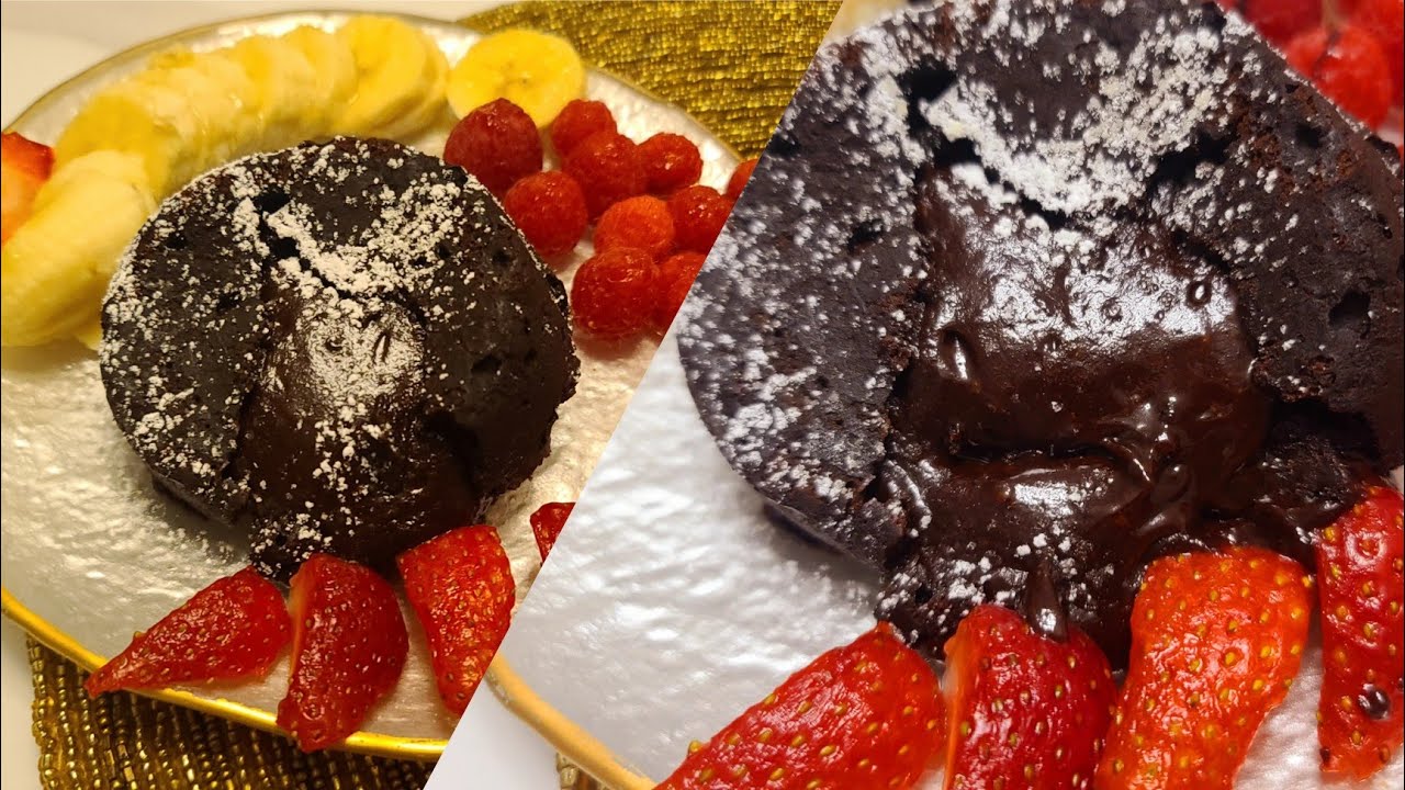 🍫فوندون شوكولاتة🍫Fondant au chocolat au 🍫coeur coulant