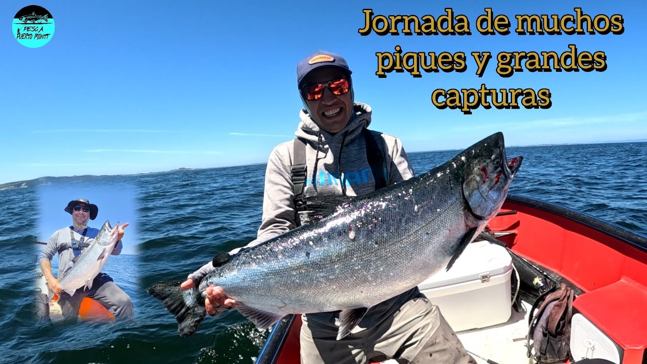 Jornada con grandes capturas 😱 /sur de chile.
