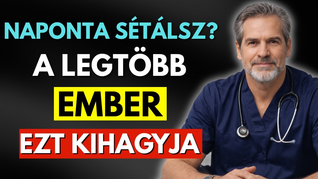 Mi történik, ha minden nap sétálsz? (Orvos elmagyarázza)