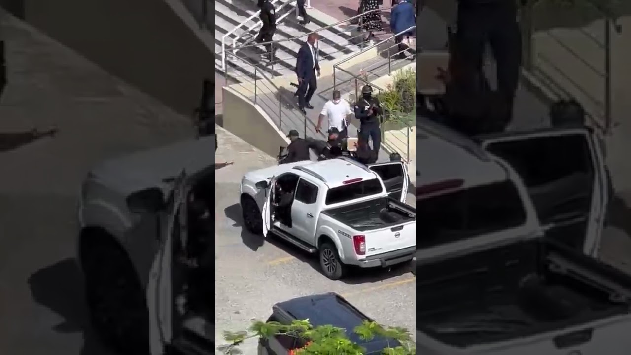 El asesino de Orlando Jorge Mera, al momento de entregarse a las autoridades