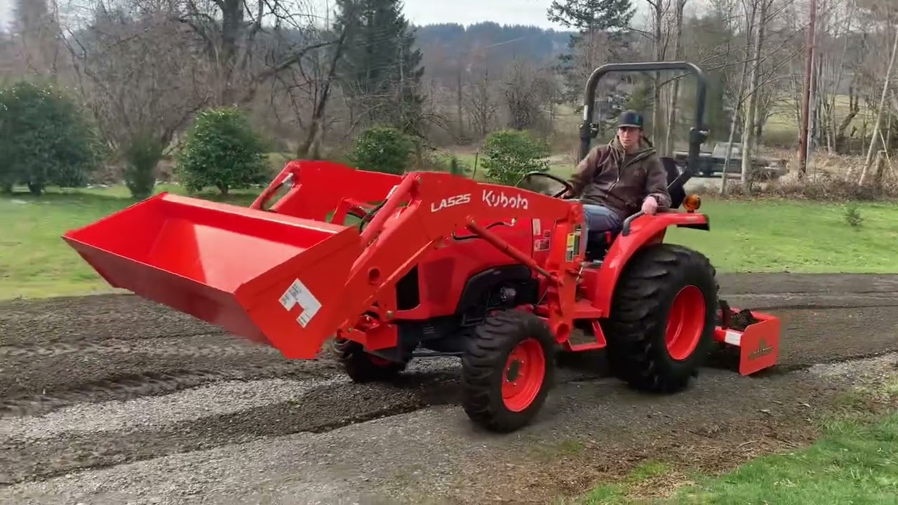 Delivery of our new 2022 L2501 Kubota tractor