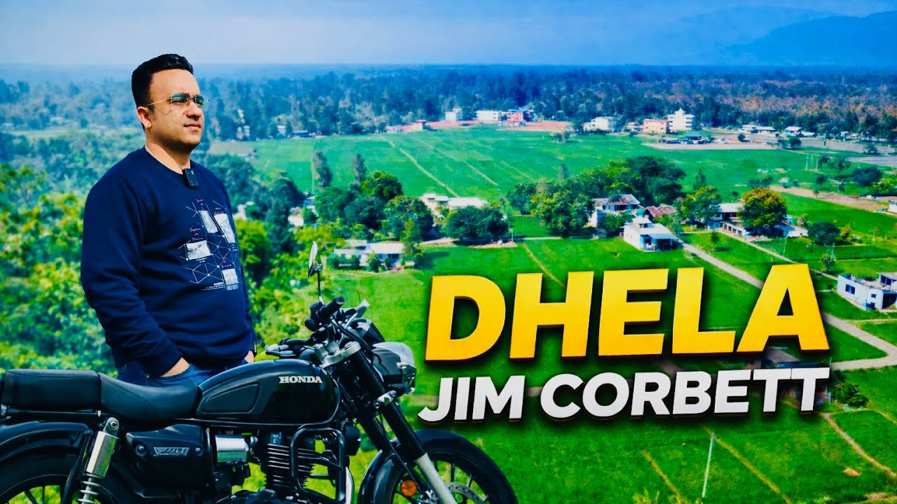 Honda CB350 Par Jungle Ride | Dhela Village | Jim Corbett