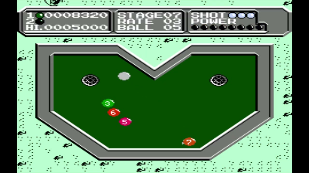 Lunar Pool – Jogo Nostálgico de Sinuca no Nintendinho (Nintendo Entertainment System)