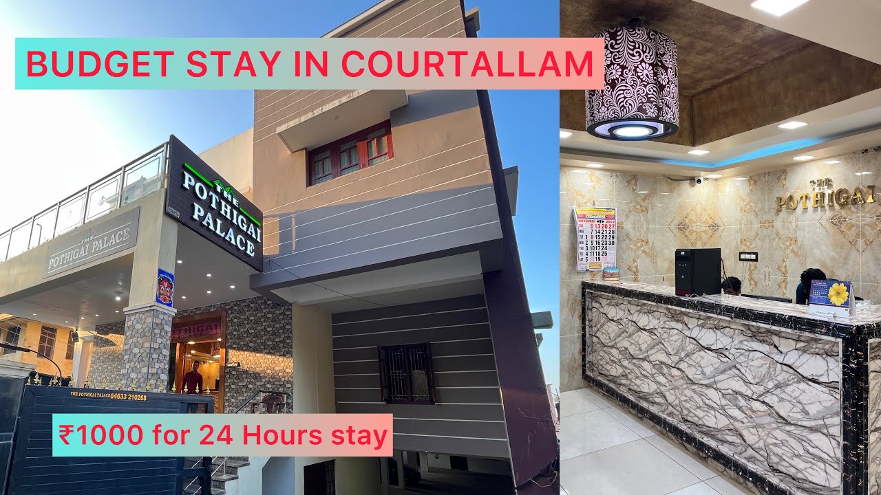 Budget stay in Courtallam | Podhigai Palace Courtallam - Vibes with VV